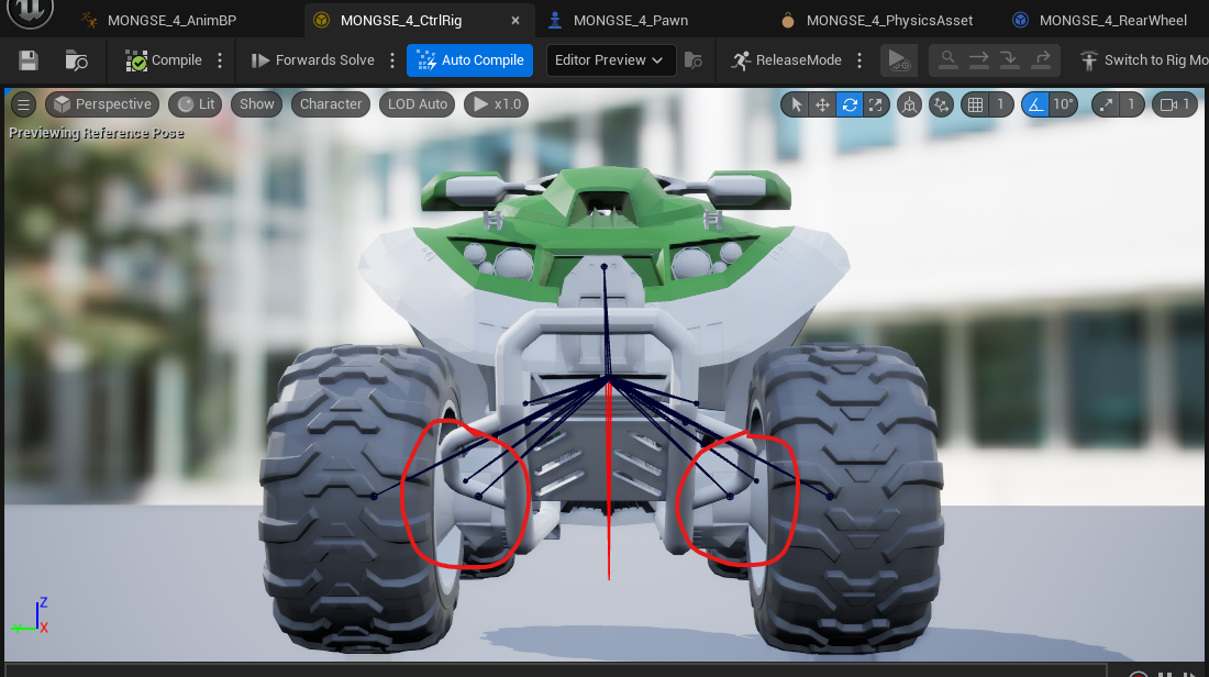 Mastering the Art of Rigging a 4-Wheeler in Unreal Engine 5