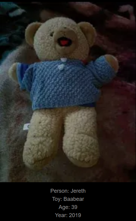 Day 755: Join me on my website www.saidtheskinhorse.com to explore the nostalgic bond we share with our childhood toys. Meet Baabear, our latest addition!