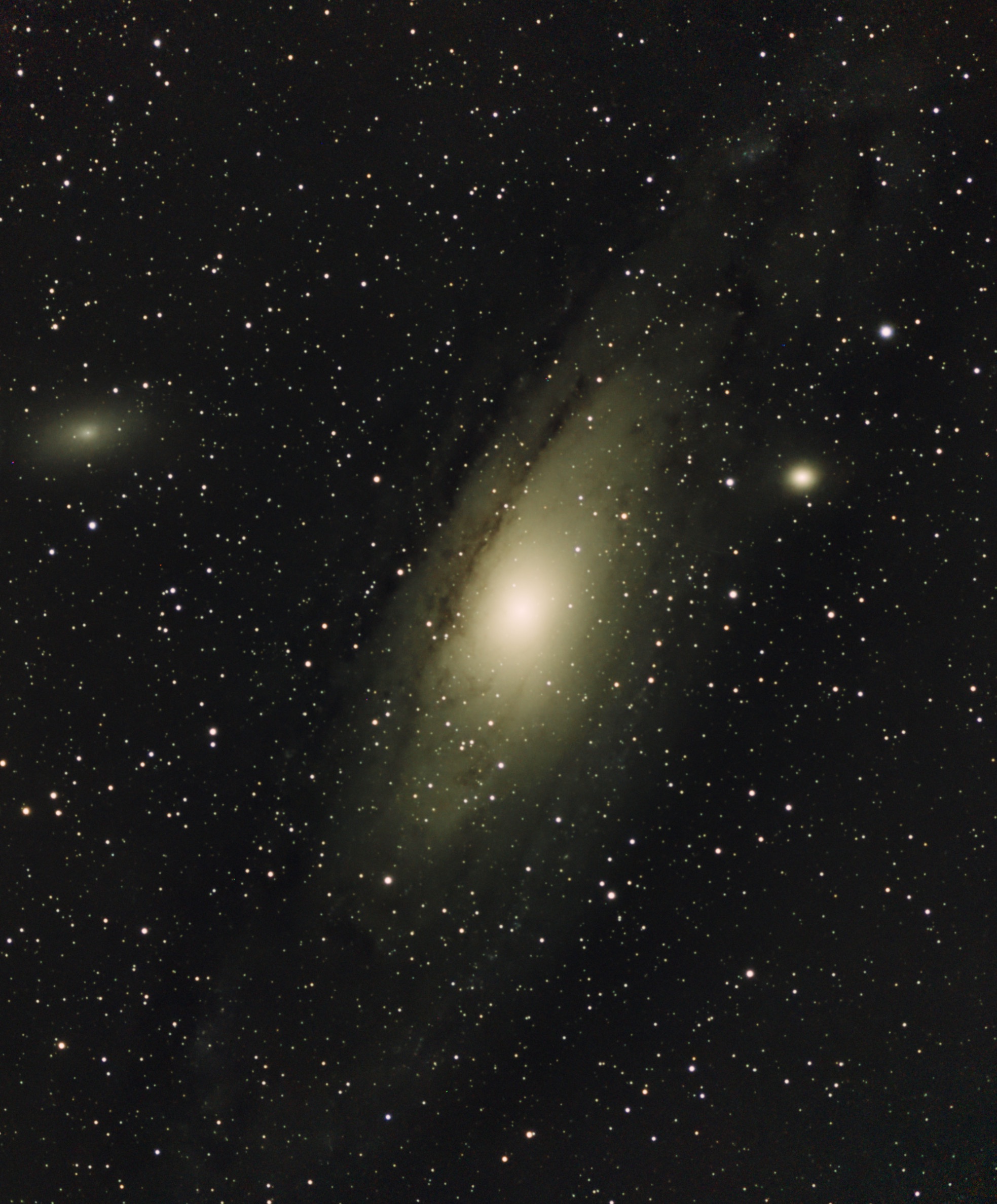 Stunning Andromeda Galaxy Mosaic: 10s x 389