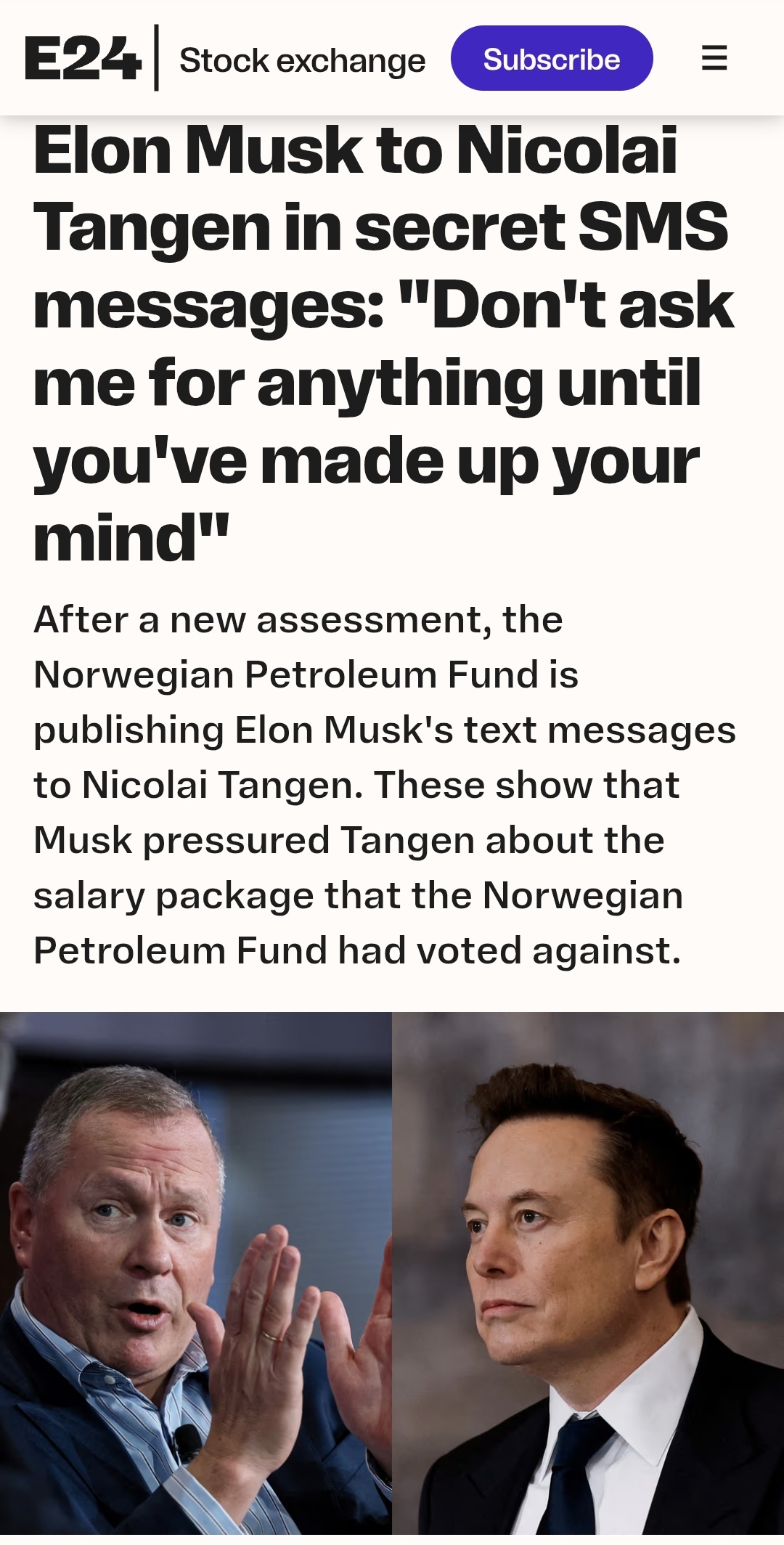 Elon Musk's Bold Attempt to Blackmail Norway