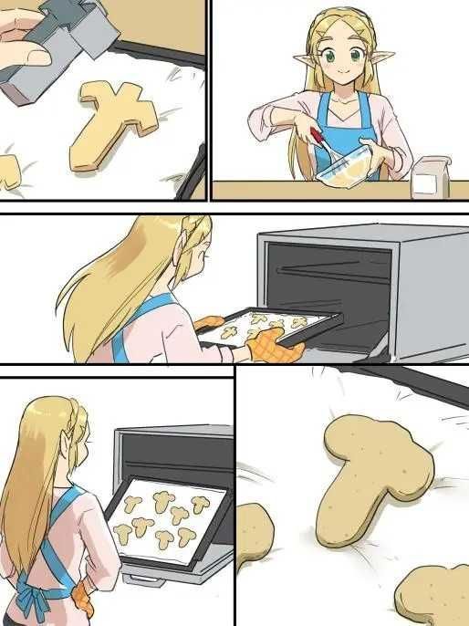 Crafted a Cookie Master Sword – Epic Baking Skills!
