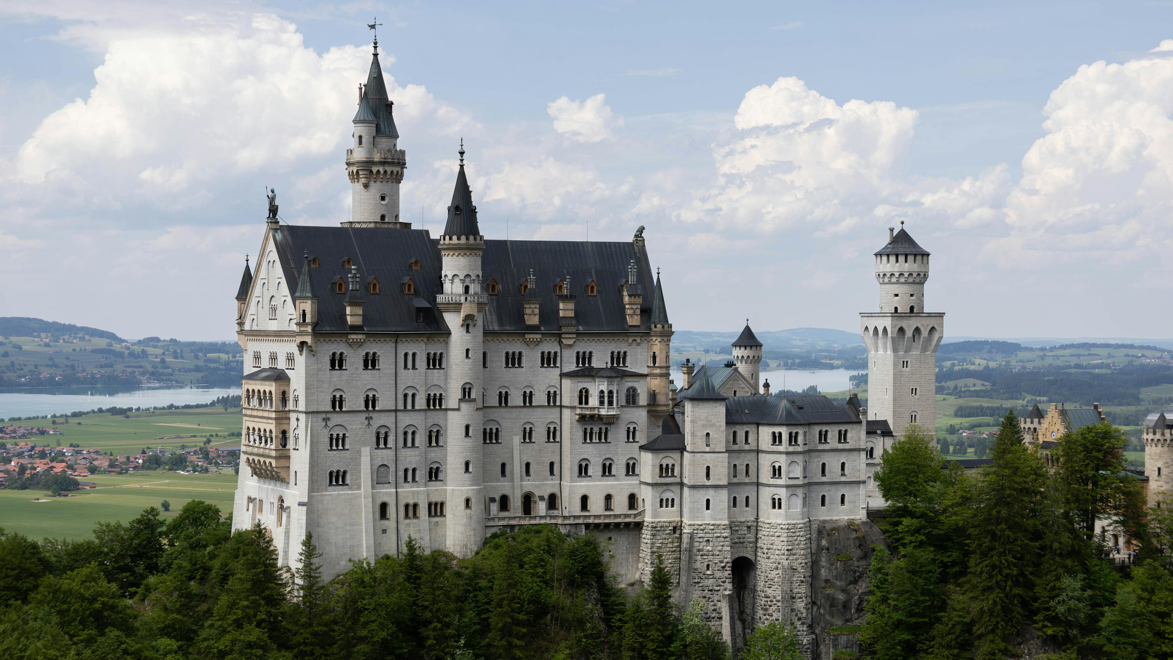 A Stunning Bavarian Palace Nestled in the Foothills