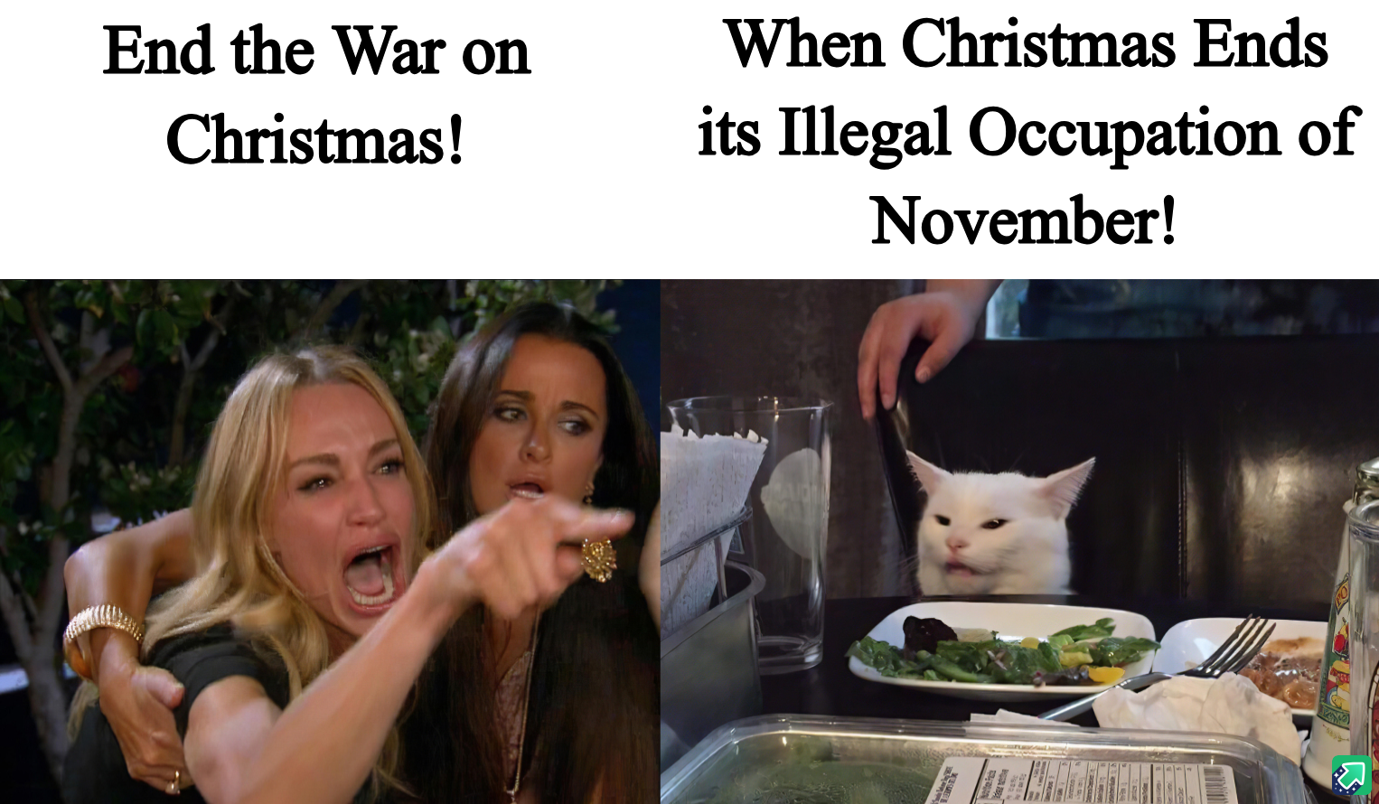 No Season's Greetings for You - Sorry Not Sorry!