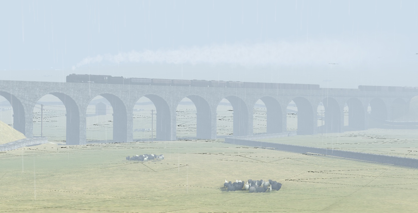 A nostalgic glimpse of a train chase on the Settle to Carlisle in late October 1966