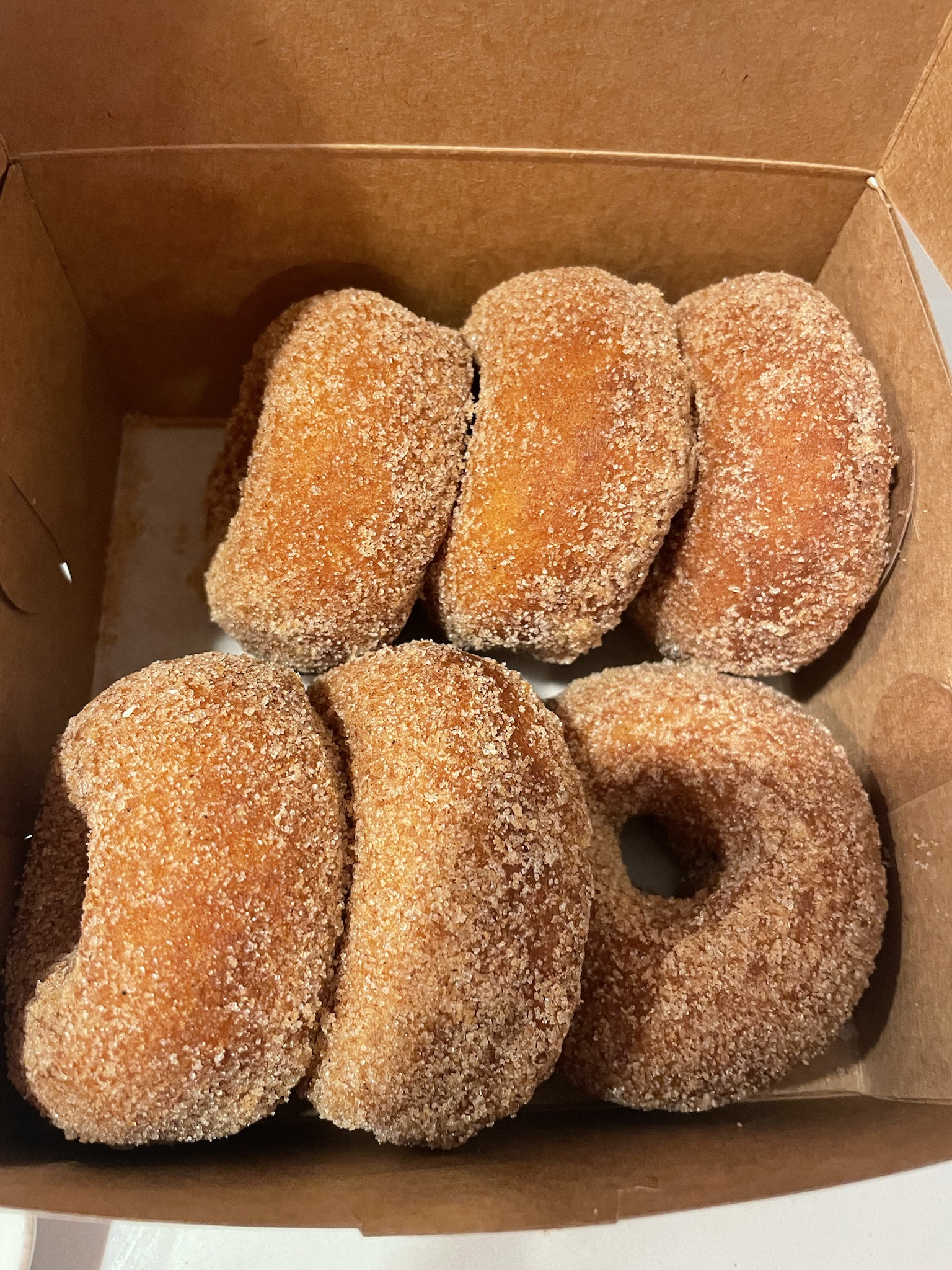 Savor the taste of fresh cider donuts