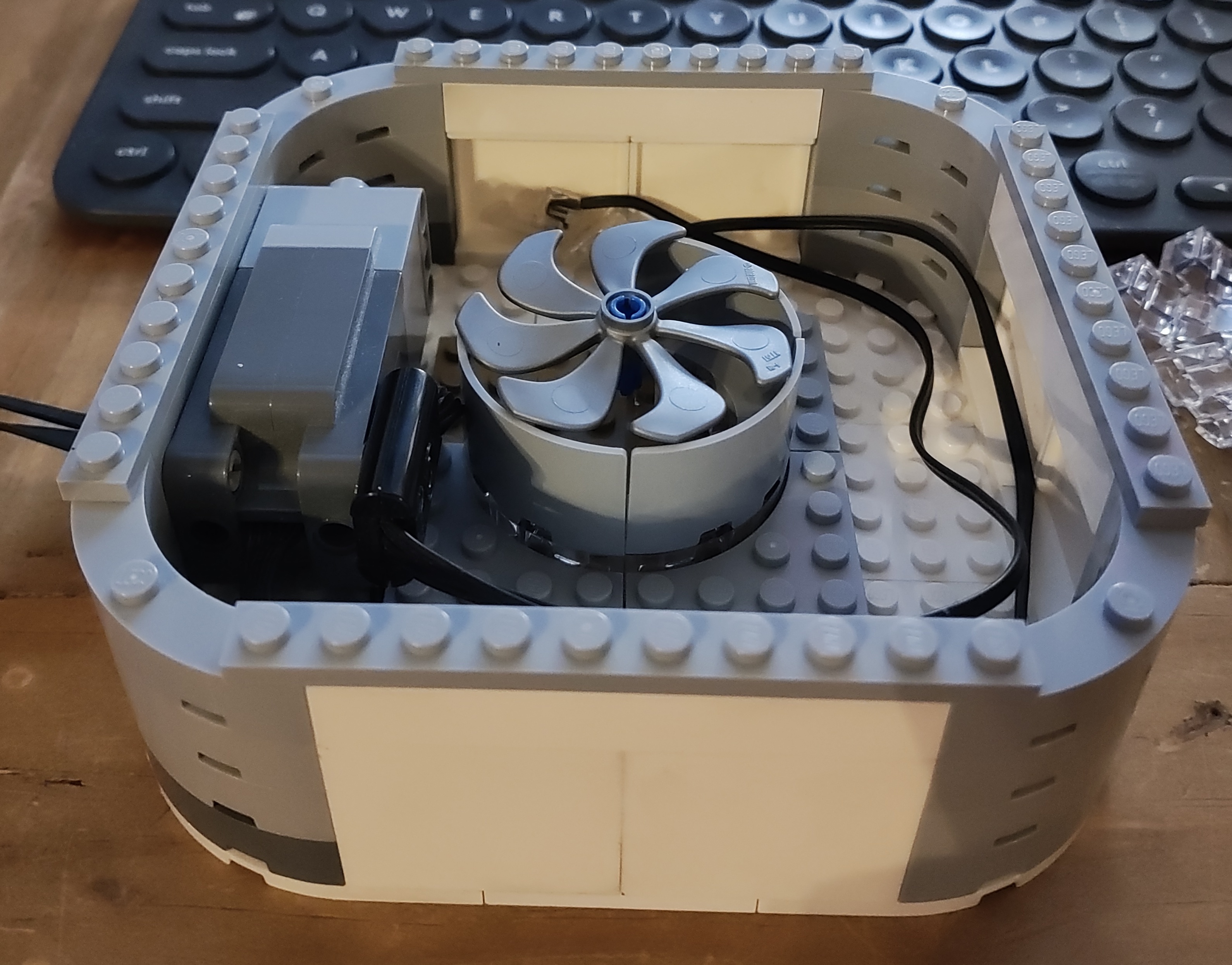 Creating a Lego Snow Globe: Work in Progress