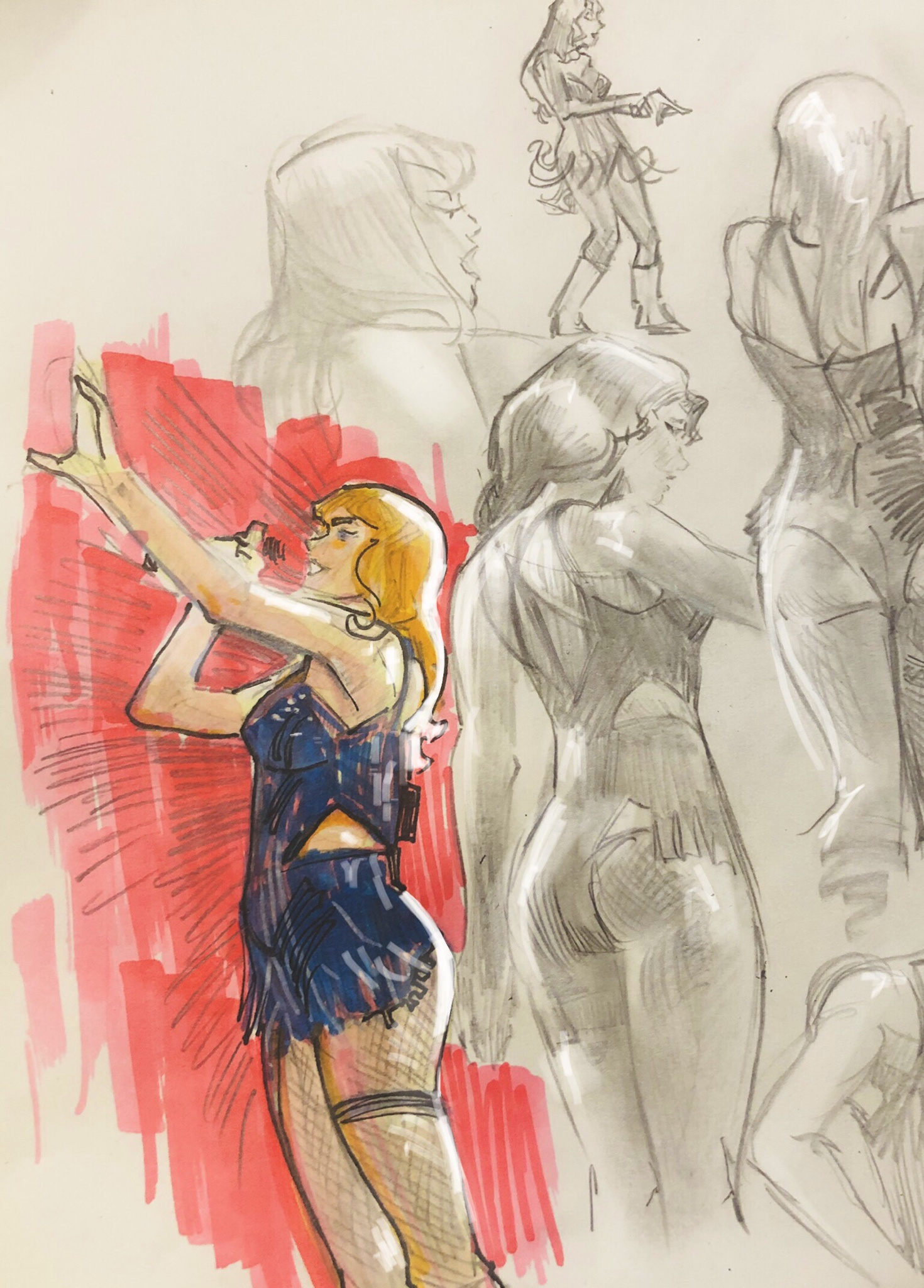 Today's Artistic Sketches: A Glimpse into Creativity