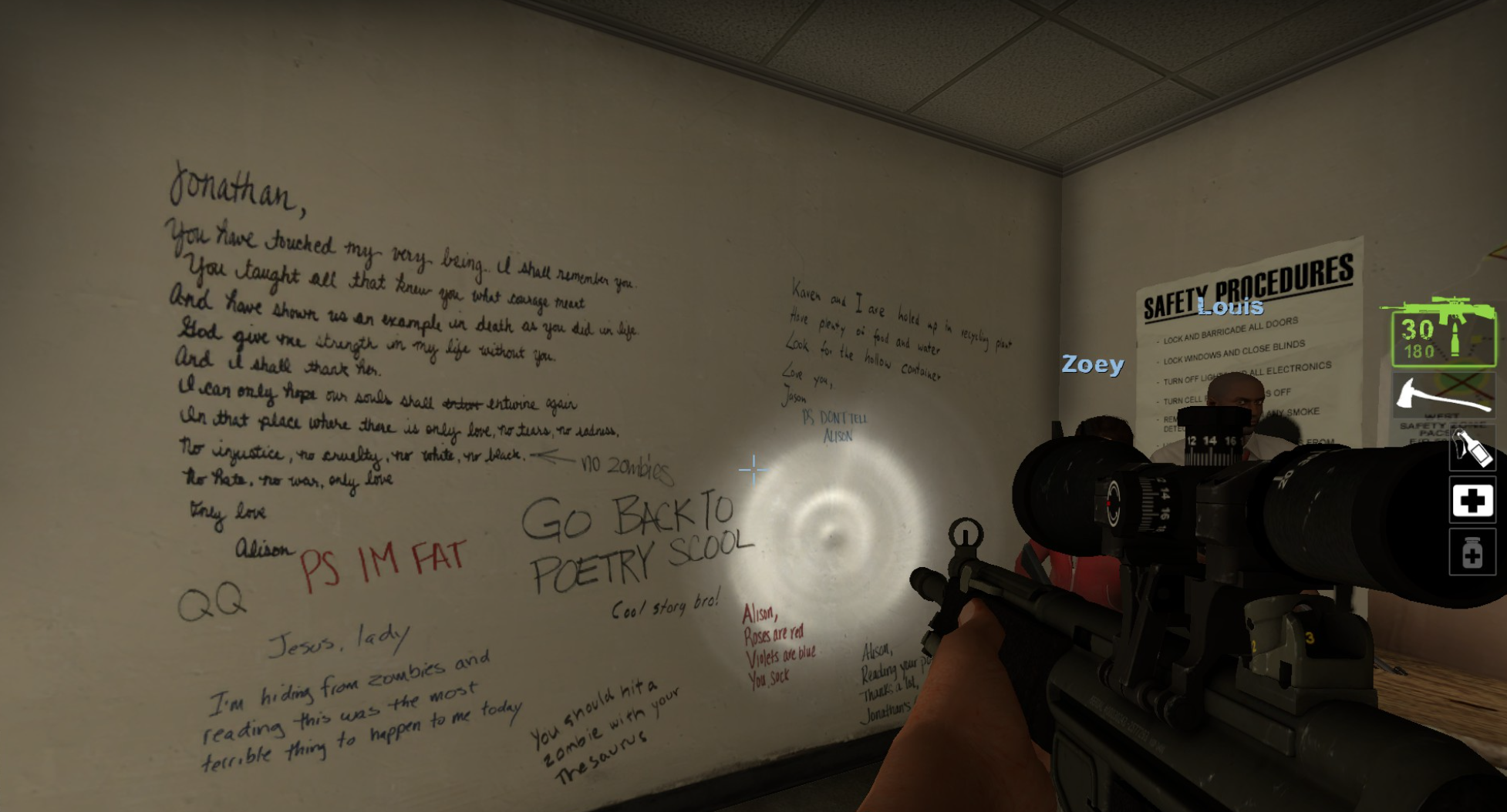 The Ultimate Wall in Left 4 Dead 2: A Gamer's Paradise