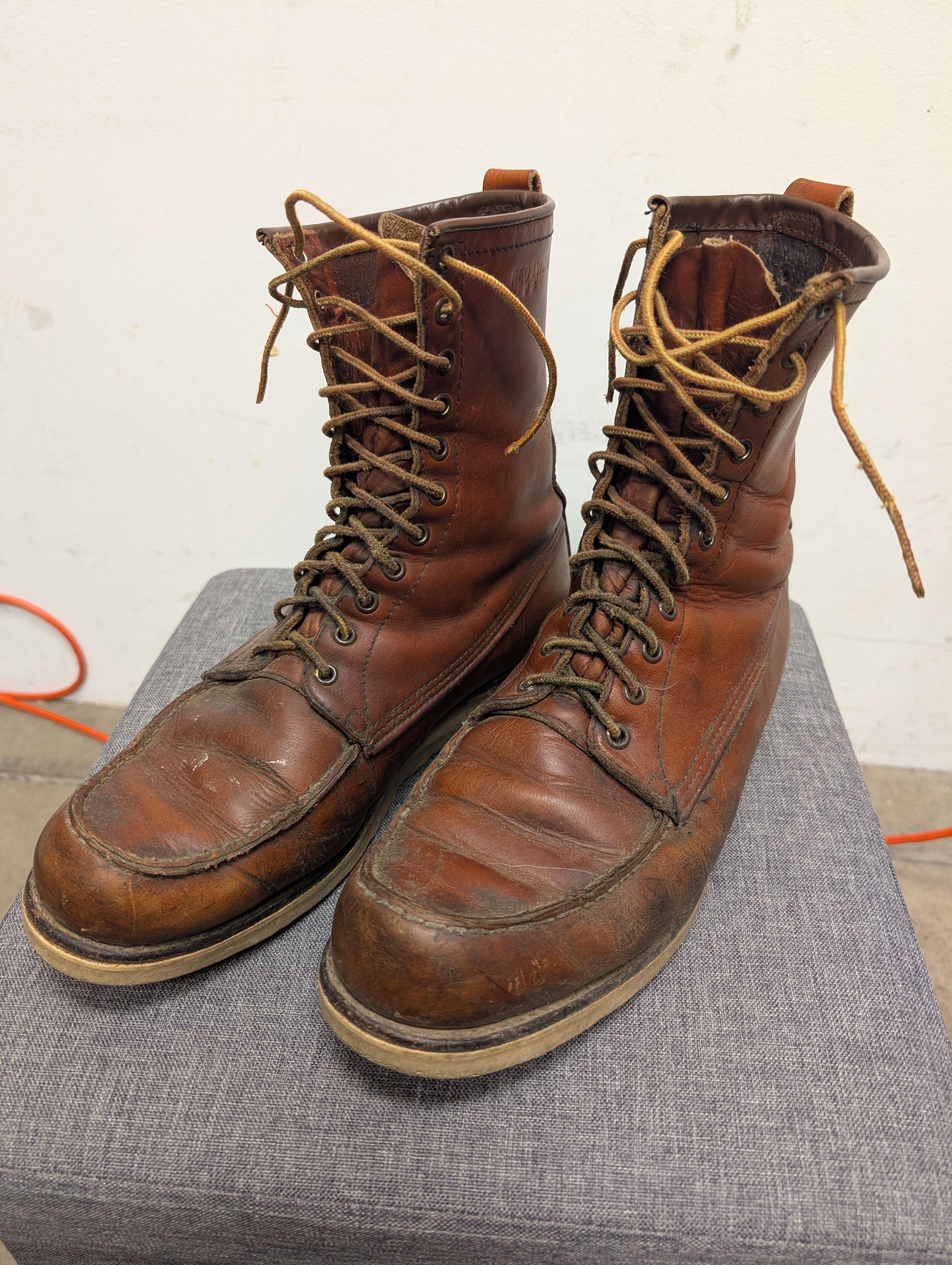 The Iconic Red Wing 877 Moc Toe Boot