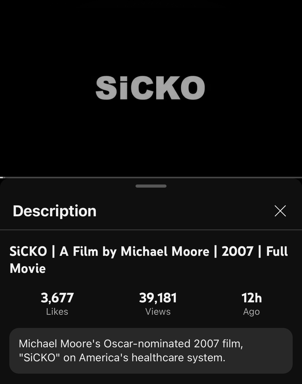 A Trip Down Memory Lane: Revisiting 'Sicko' (2007)