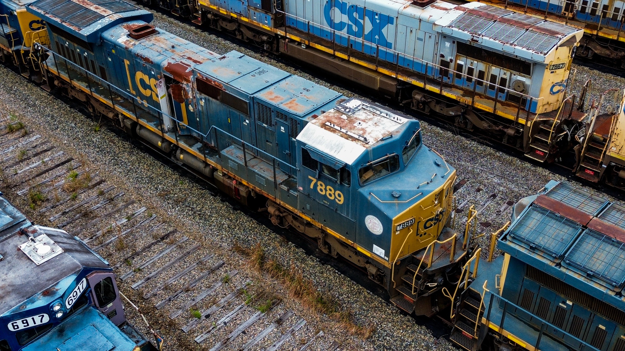 Meet CSX 7889: The Train of Legends