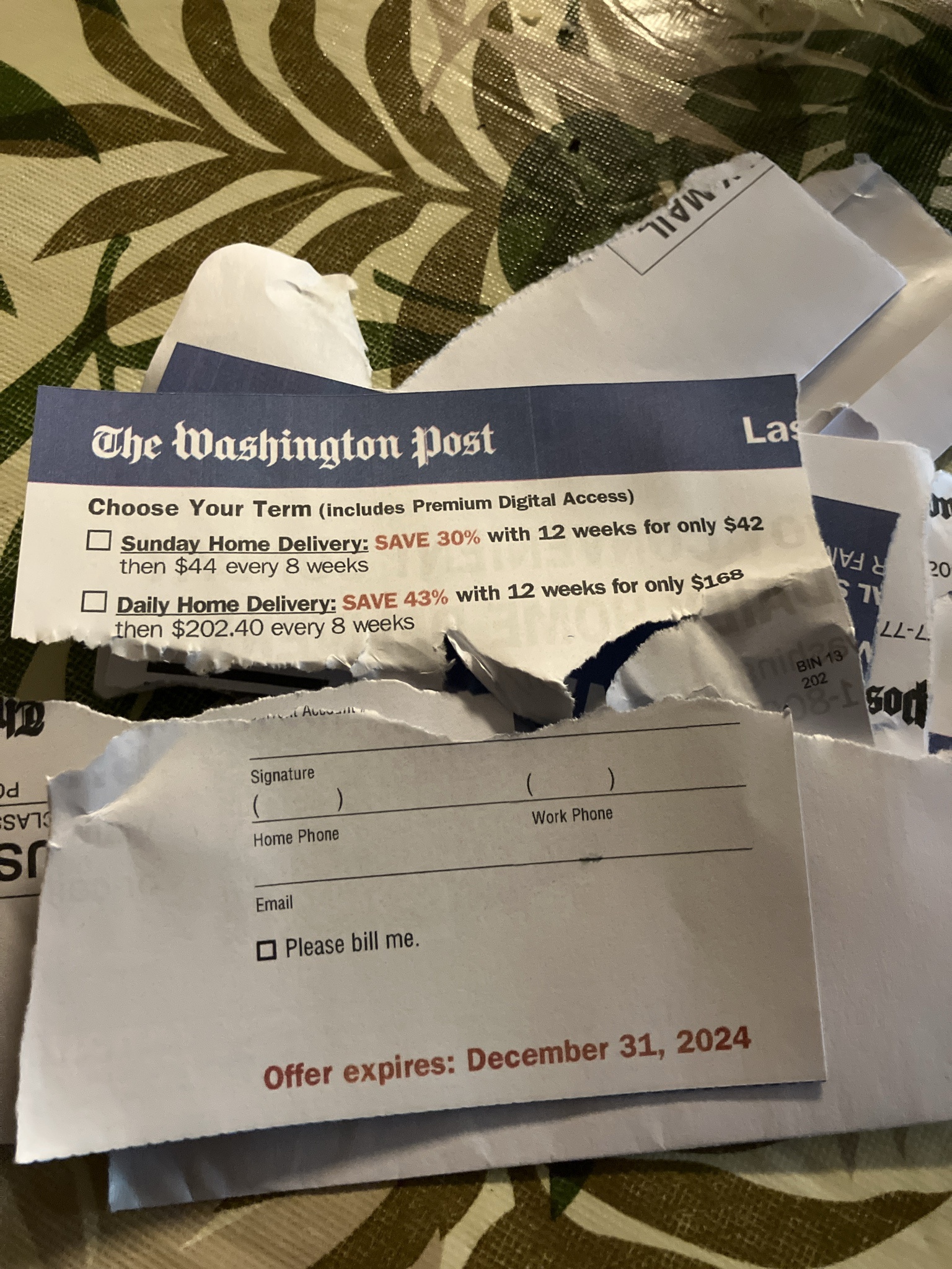 Aww, The Washington Post Wants Me Back!