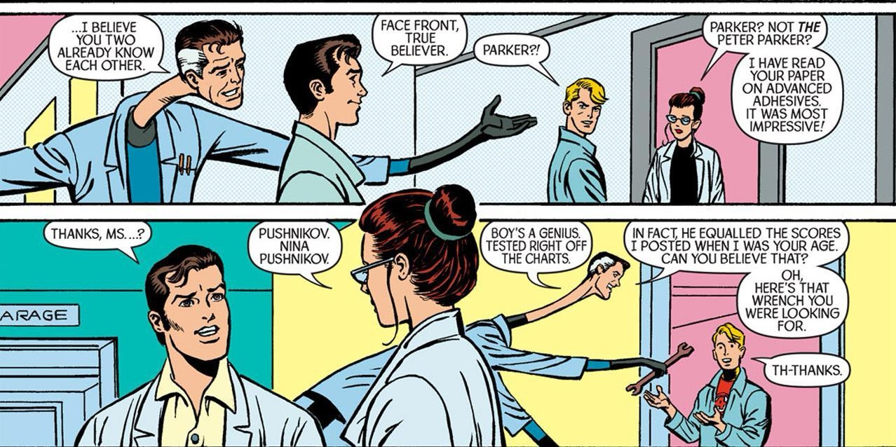 Reed Richards Analyzes Peter Parker's IQ: A Deep Dive into Genius