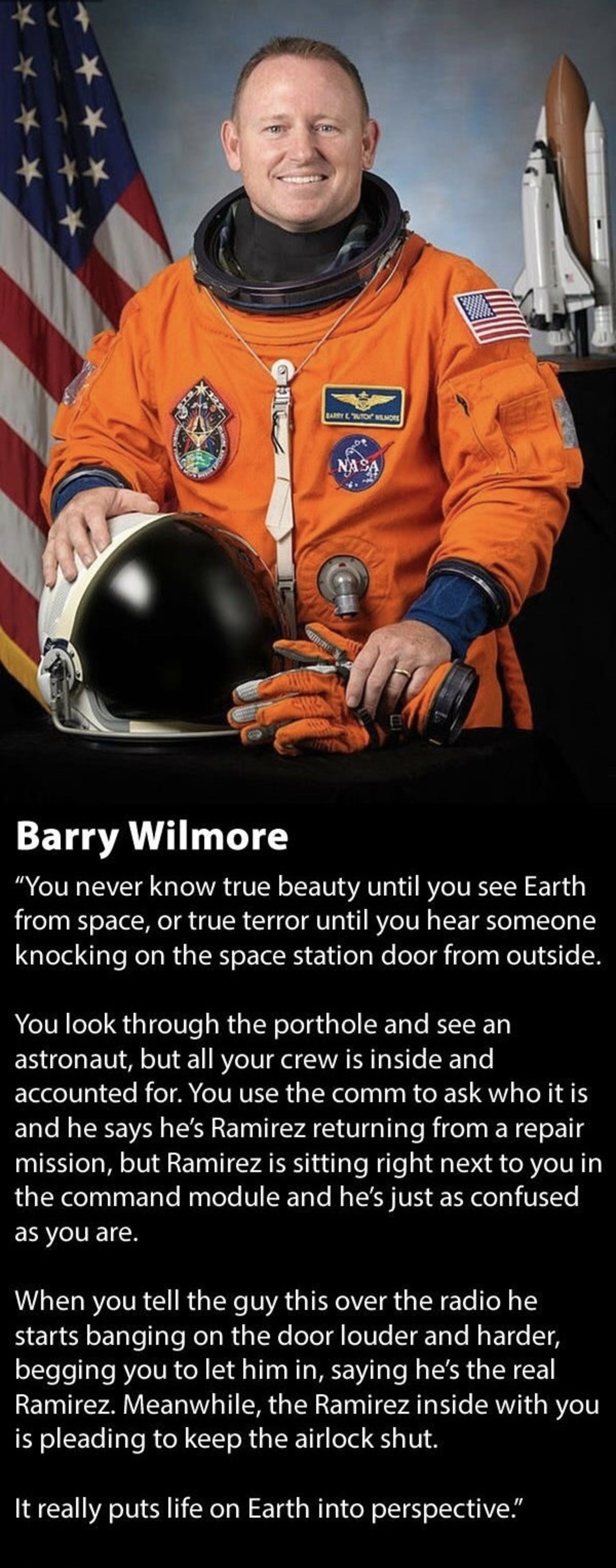 If I Were an Astronaut, I'd Totally Mess with the Press Like This!