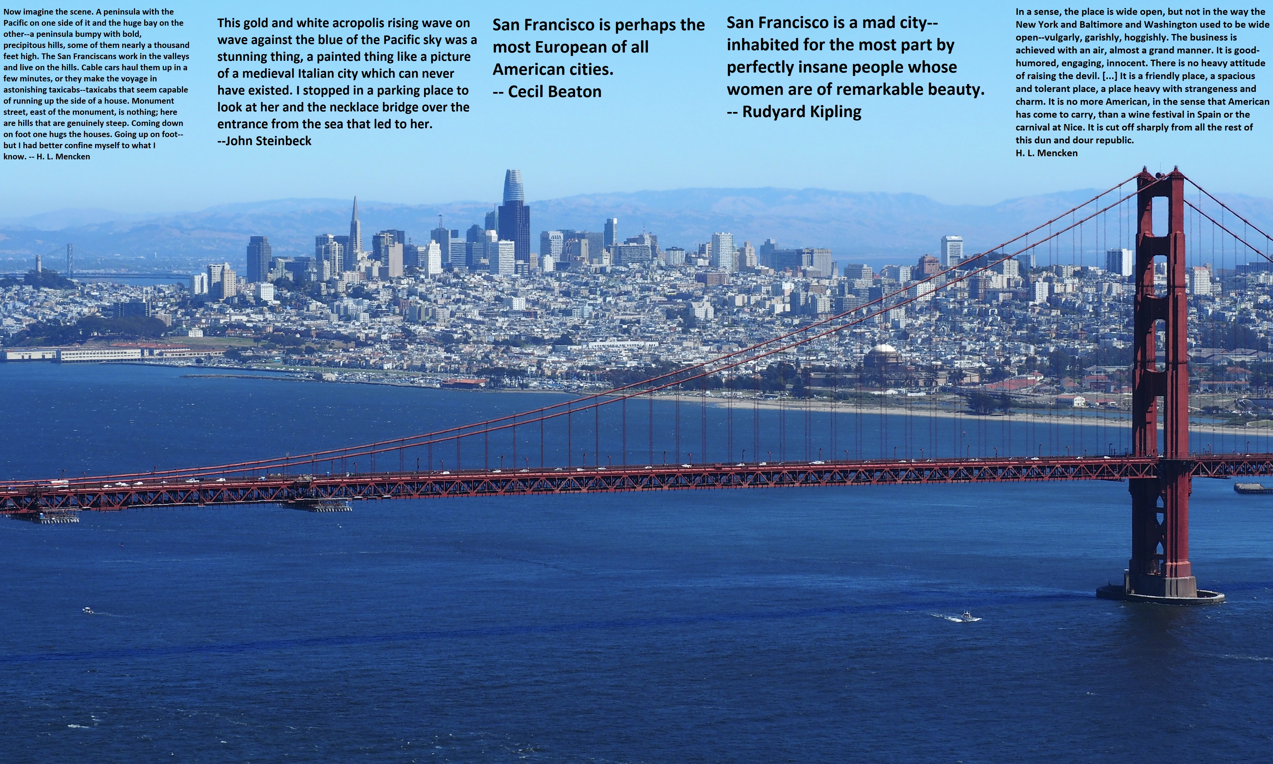 Inspirational Quotes About San Francisco: Best Enjoyed on Desktop