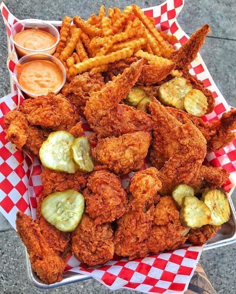 Spicy Fried Chicken: Who's Your Dining Buddy?