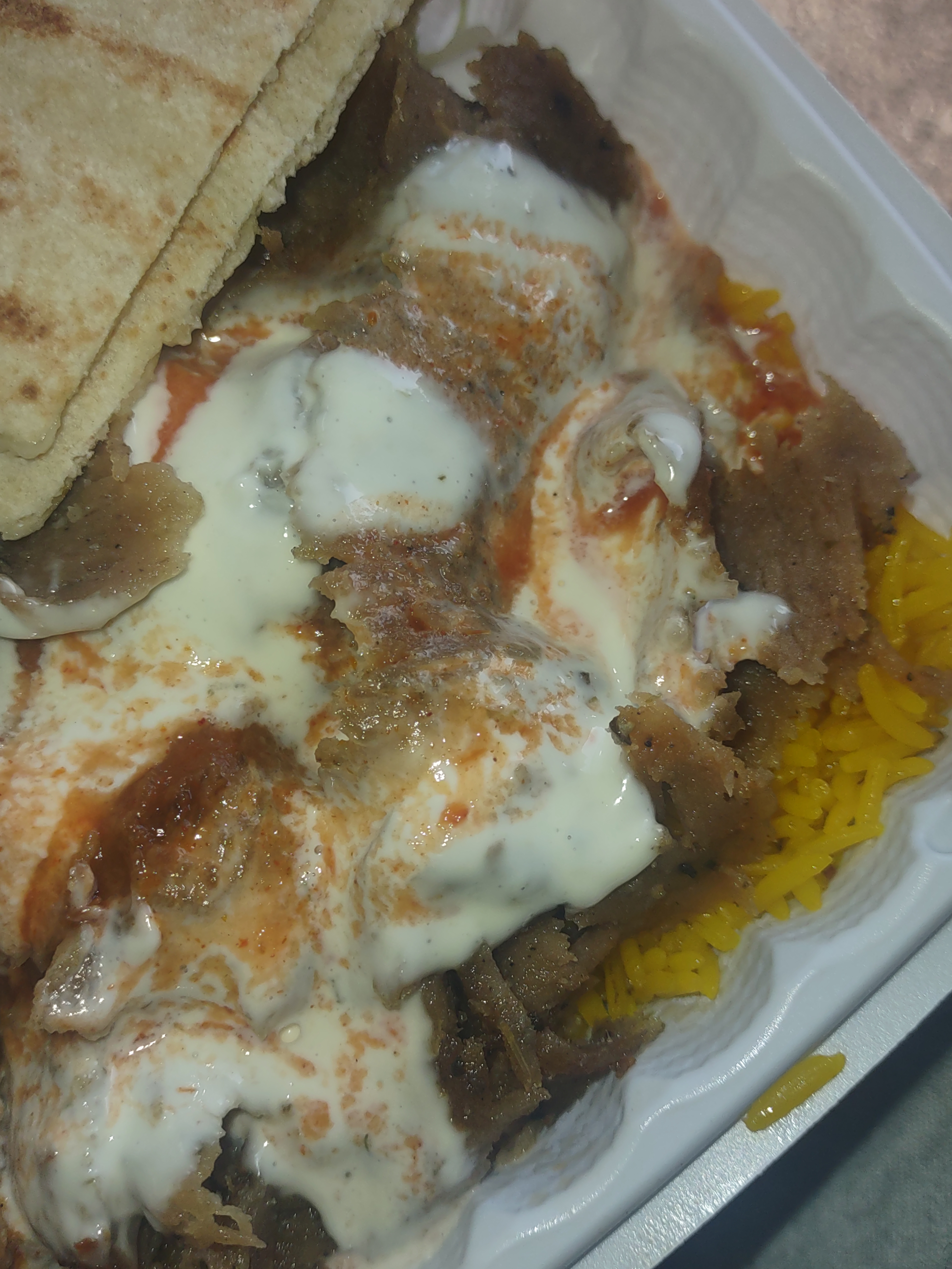 This gyro plate was a delightful burst of freshness, lightness, and flavor!