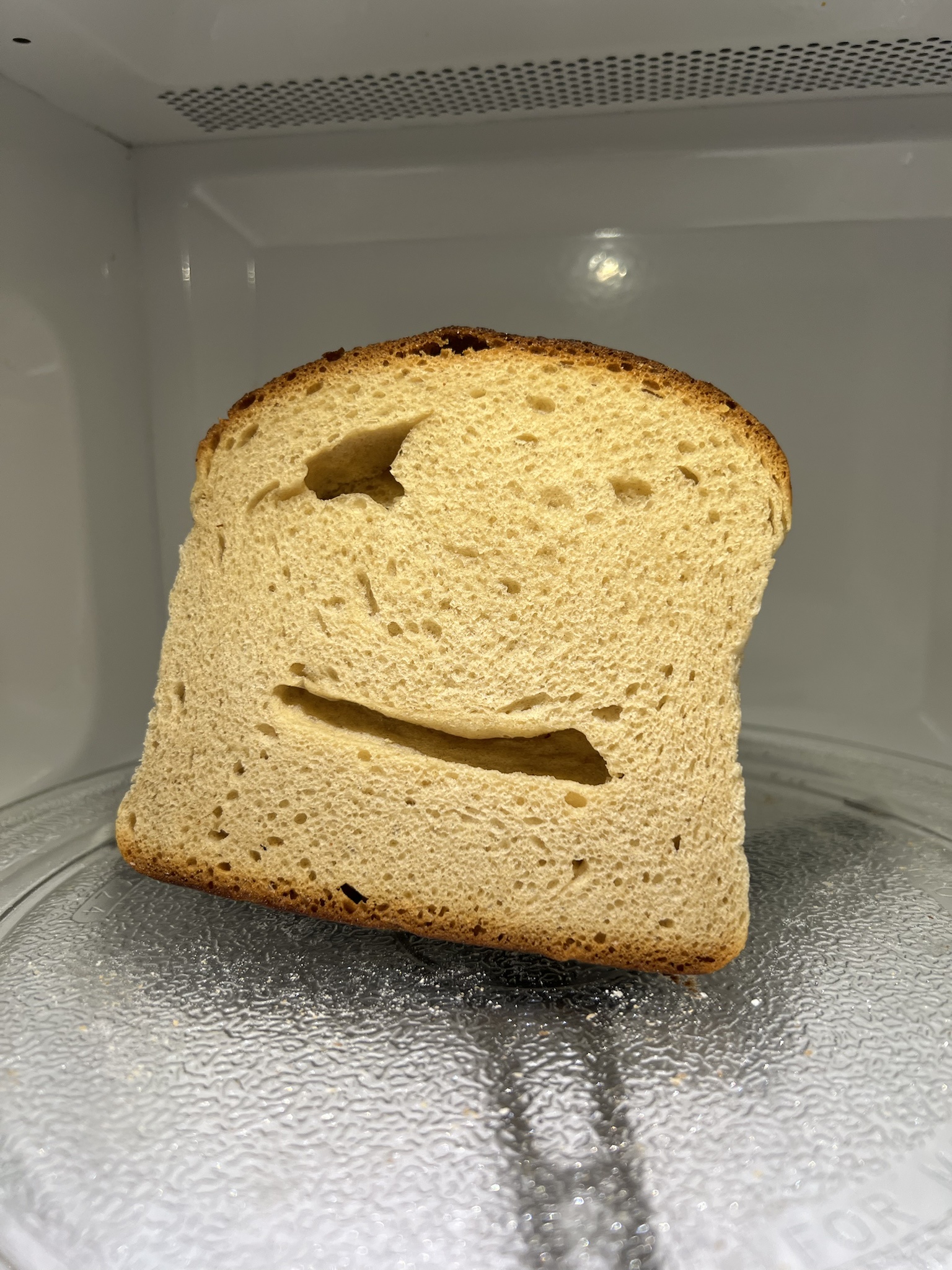 When you feel the bread's struggle too