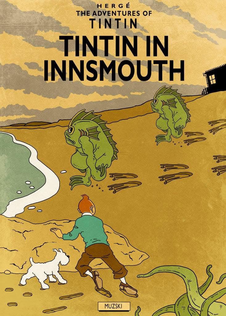 Tintin's Mysterious Adventure in Innsmouth