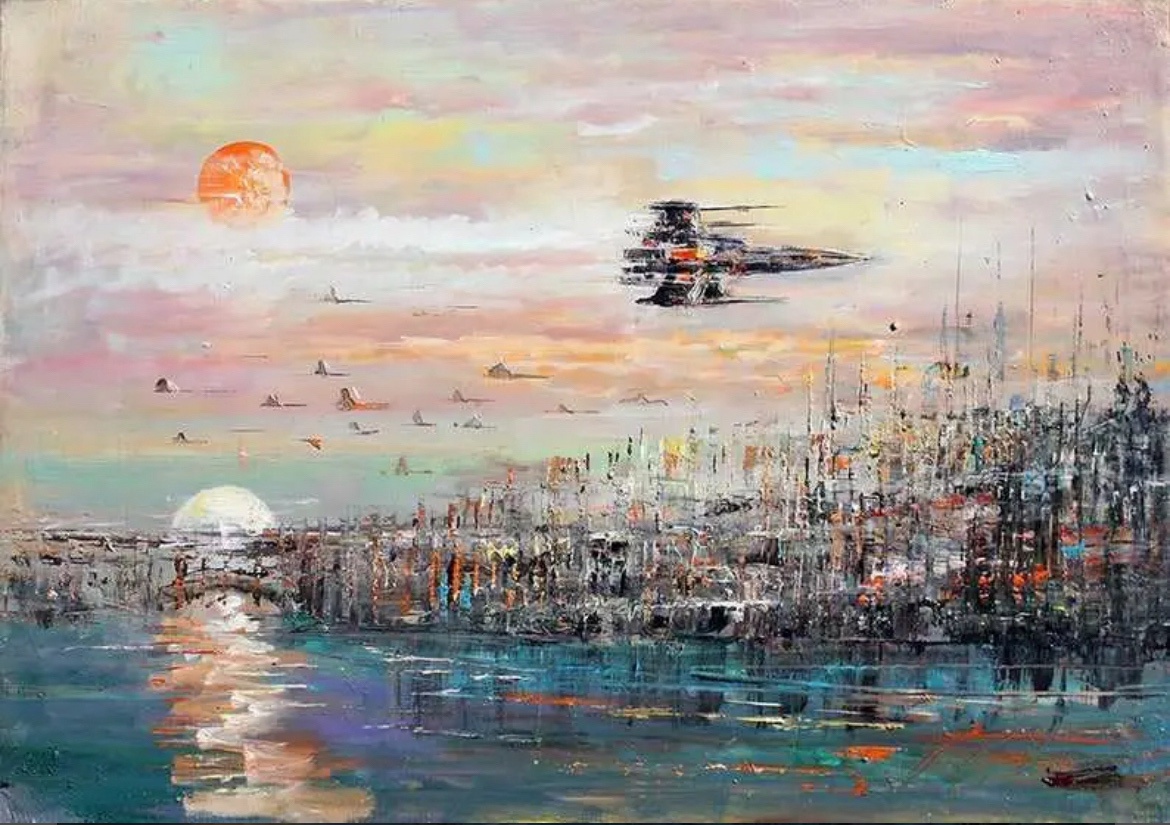 My Star Wars Inspired Painting