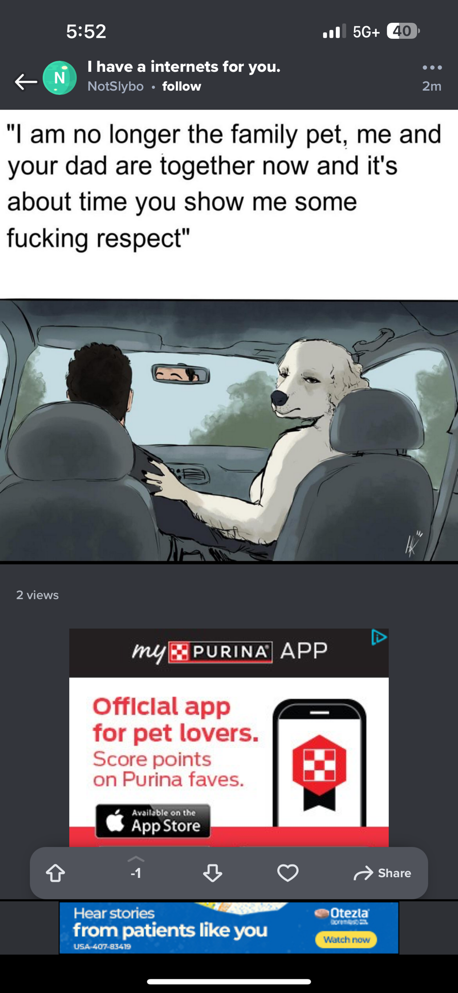 At Least the Ads Are Spot On!