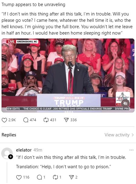 Trump's Dilemma: The Stakes of Winning or Losing