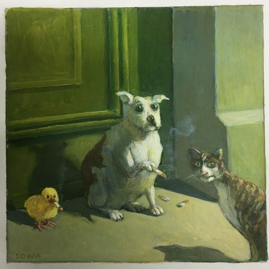 Exploring Michael Sowa's 'No Go Area' from 1945