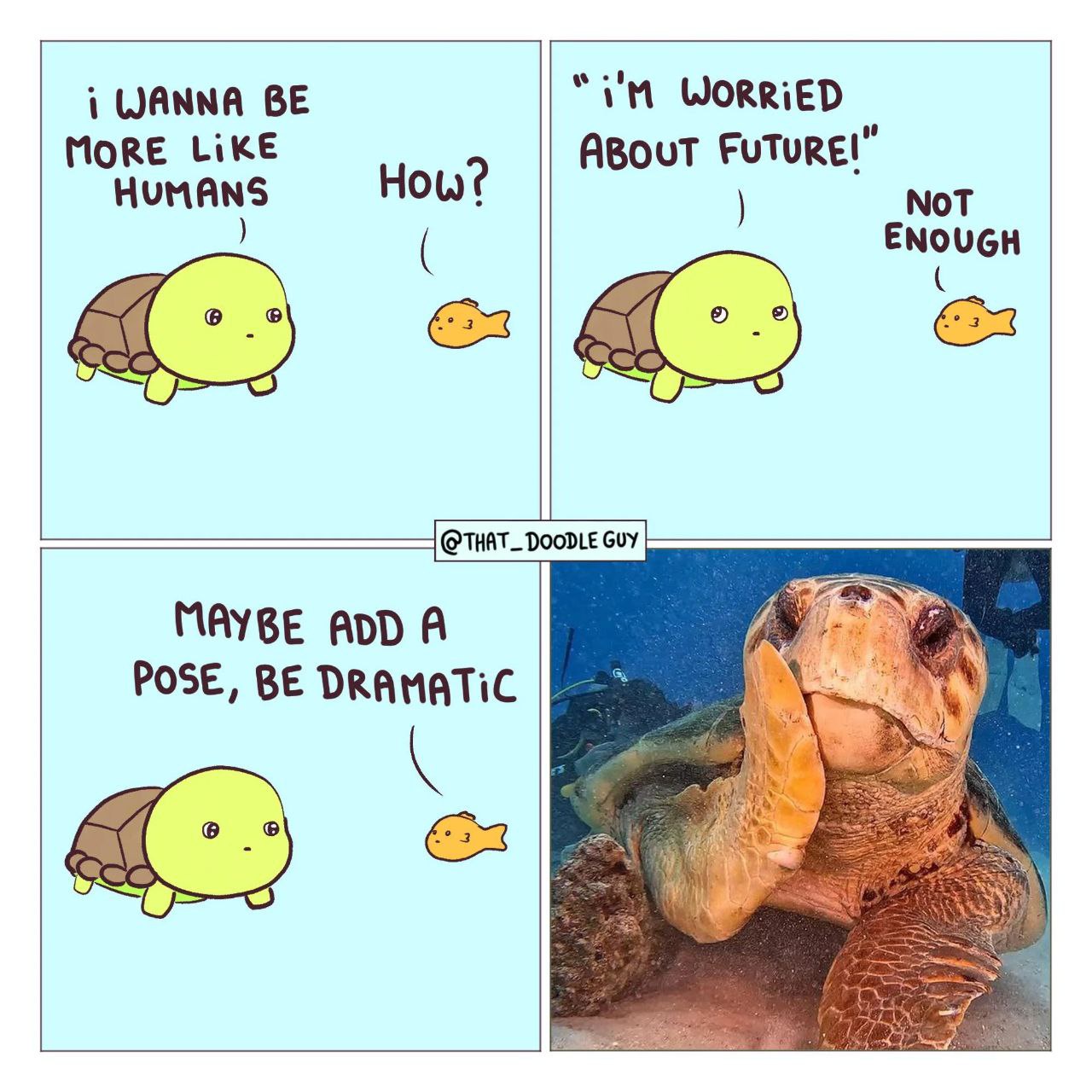 Look at Me, I'm Just a Regular Human!