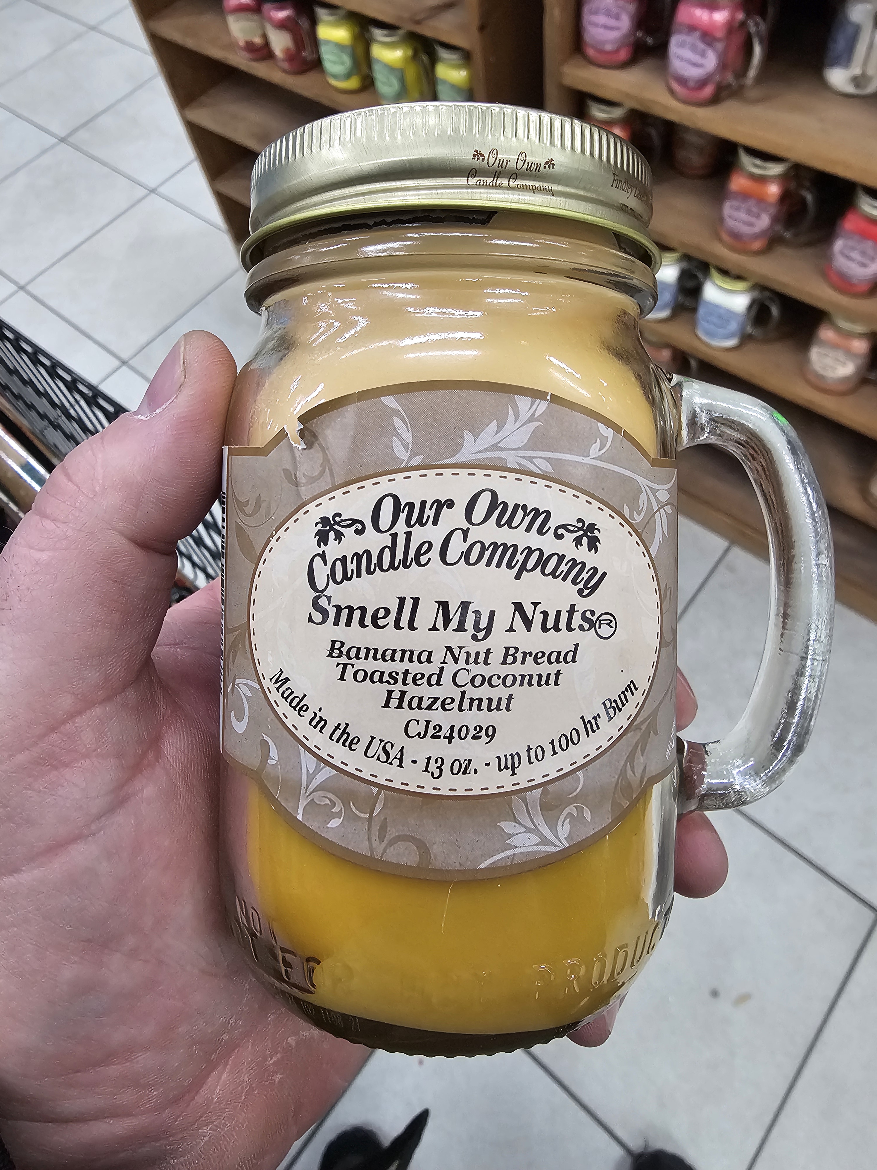 Thinking of Team Pinecone brings this candle to mind!