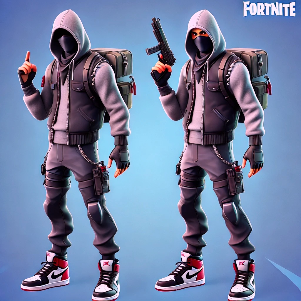 Fortnite Fashion: The United Healthcare Shooter Rocks Jordans