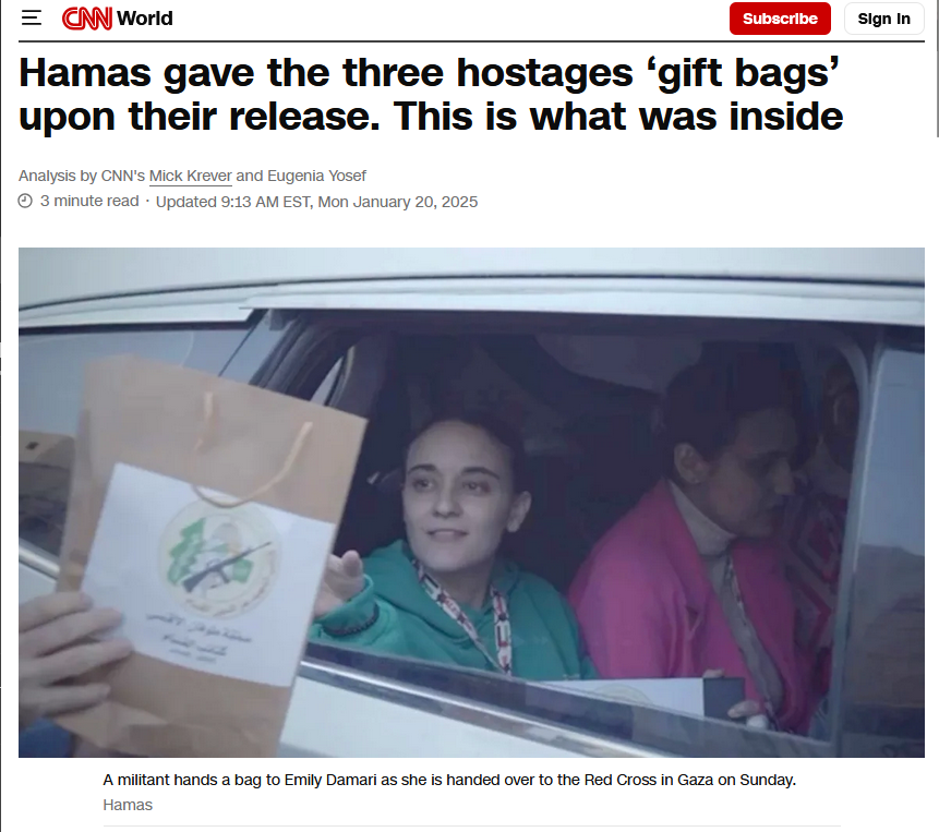 Gift Bags for Hostages: A Sorry Gesture for Your Kidnapping