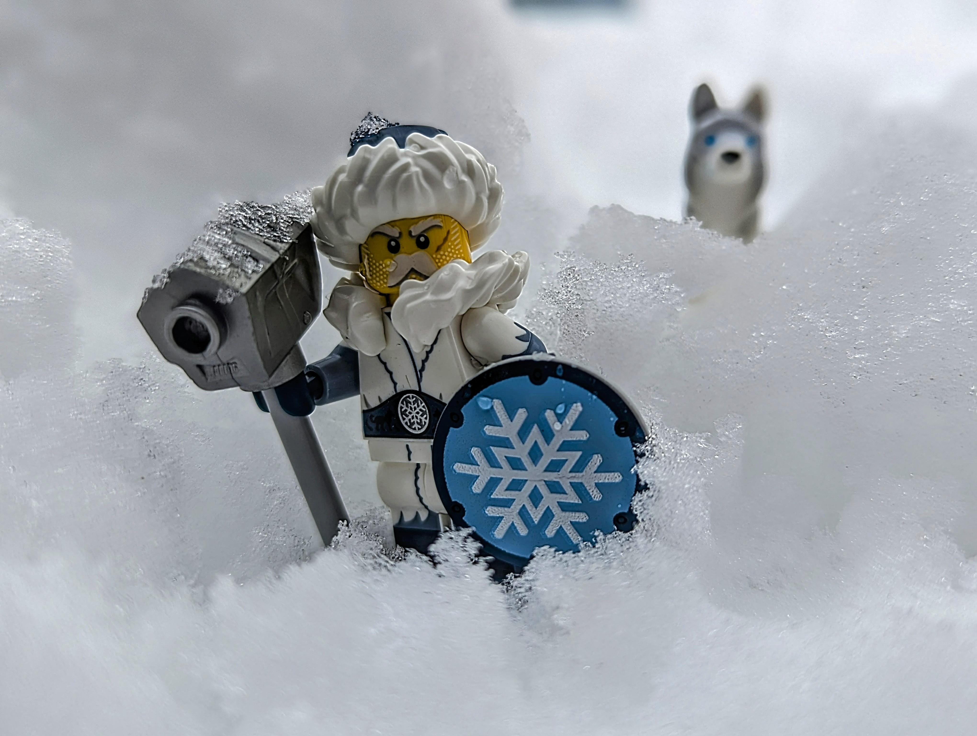 Lego Ice Viking: A Frosty Creation