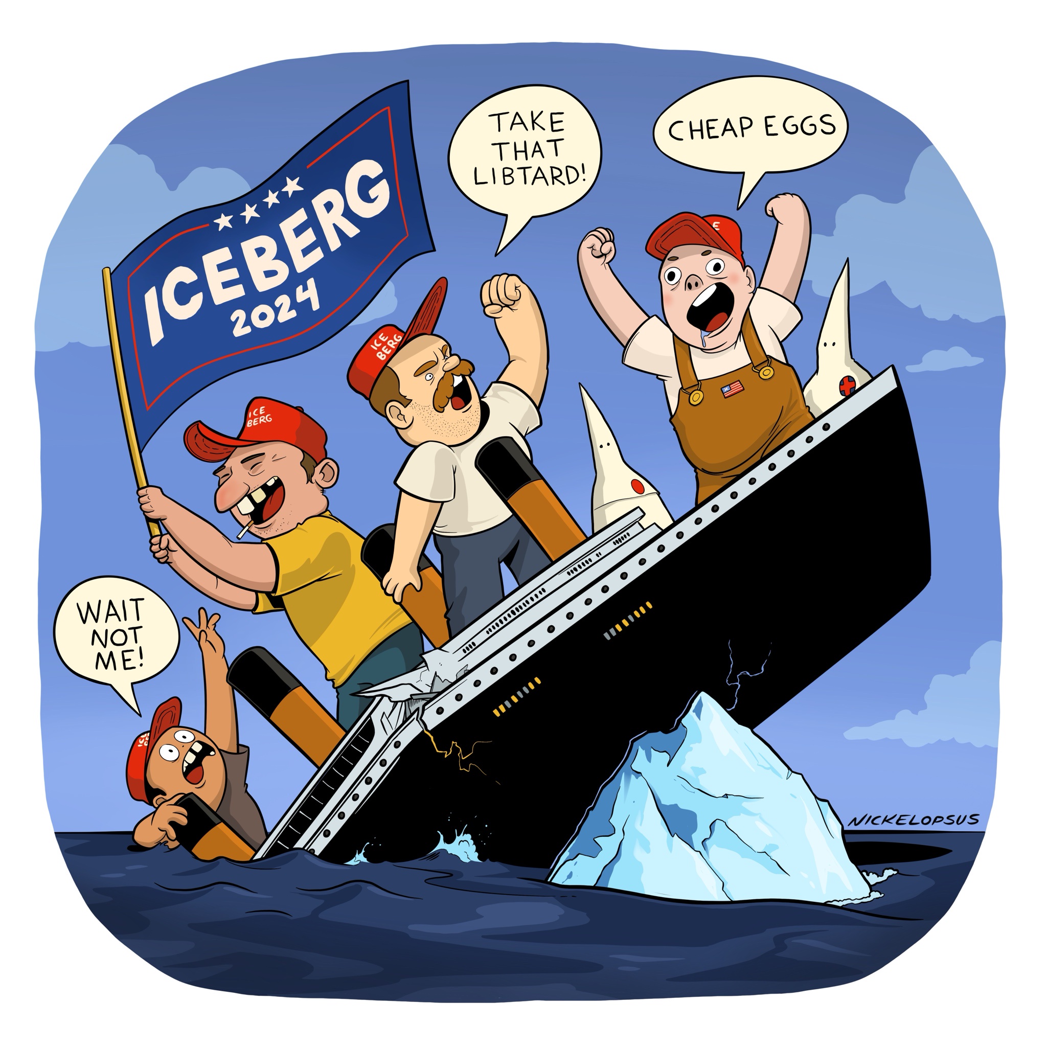 Check out my latest iceberg creation for 2024, crafted with Procreate!