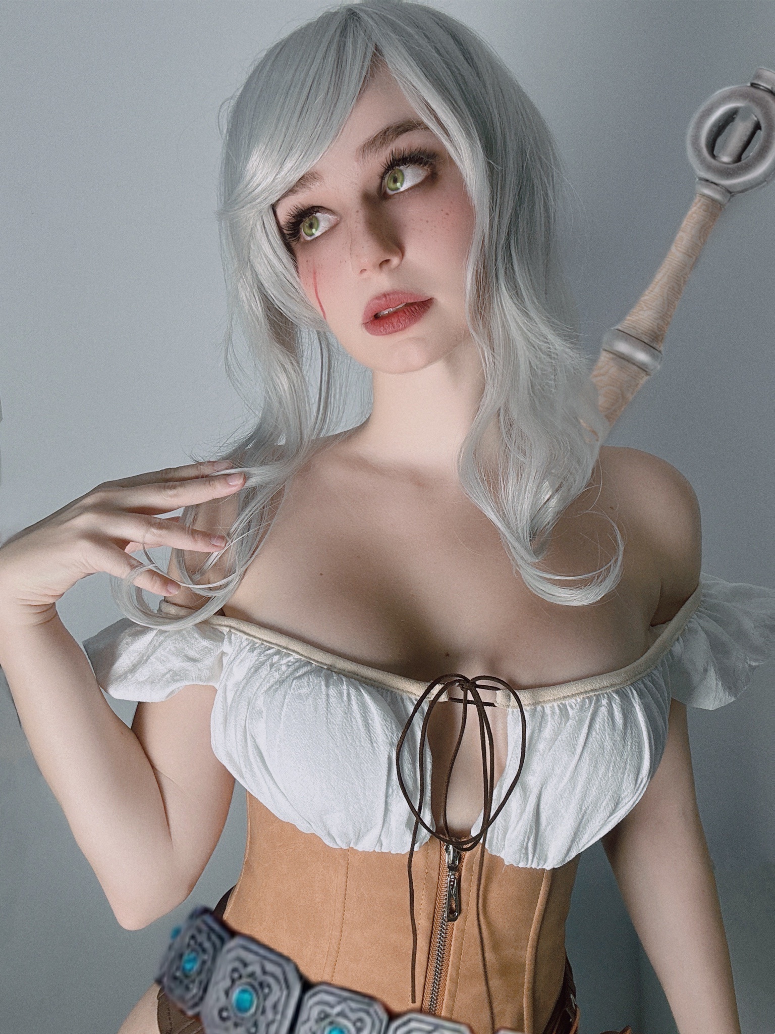 Check out my Ciri cosplay from The Witcher, brought to life by kanra_cosplay!