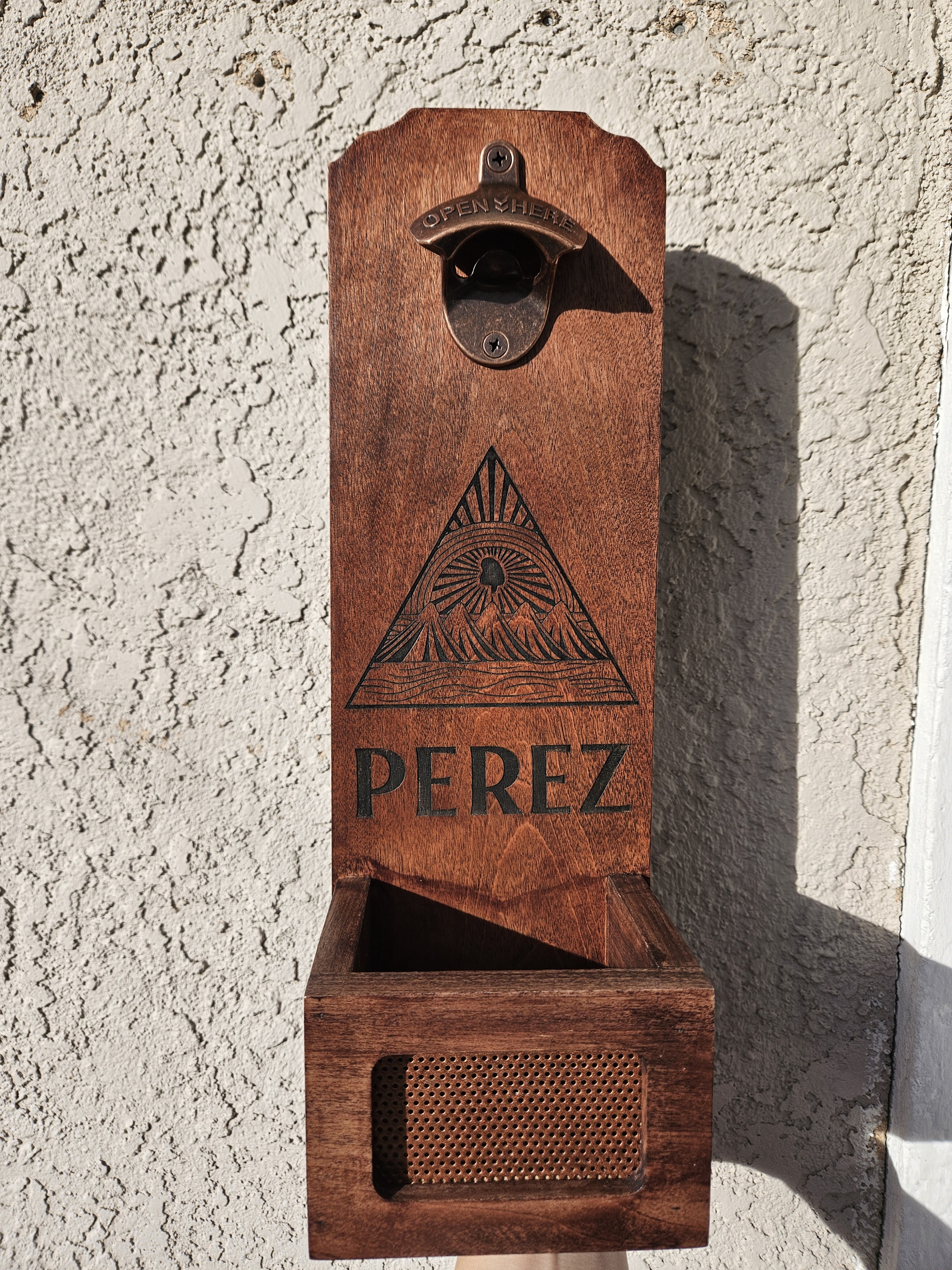 Custom Wall-Mounted Bottle Opener: A Unique Touch!