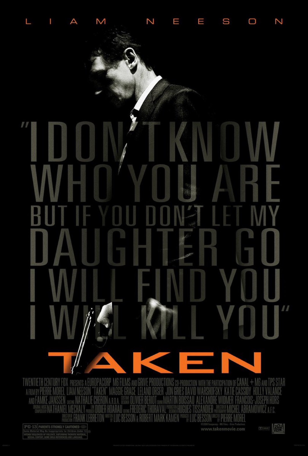 Remembering the Release of 'Taken' Starring Liam Neeson, 16 Years Ago Today