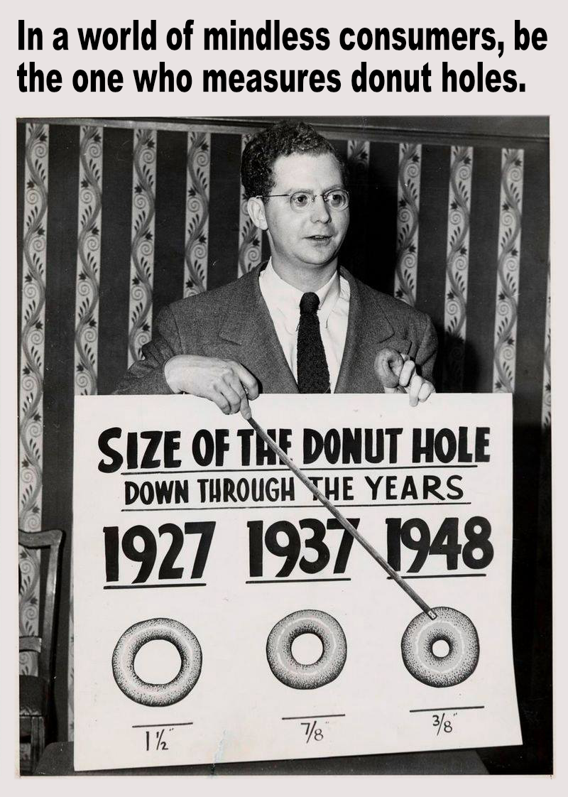 Be the One Who Counts the Donut Holes