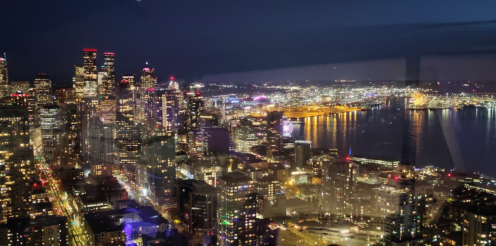 Breathtaking View of Seattle from the Space Needle