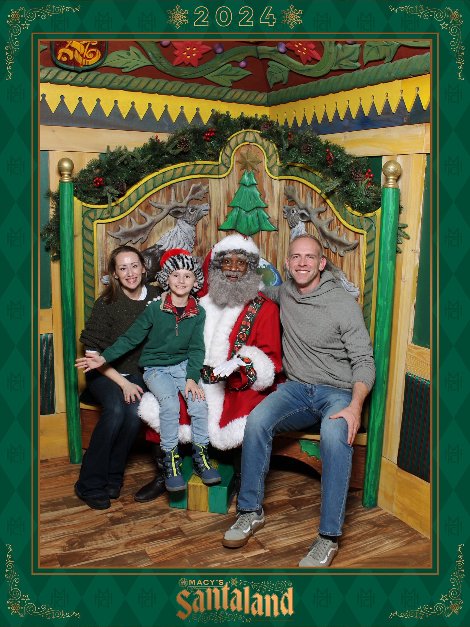 Sending Christmas cheer all the way from NYC!