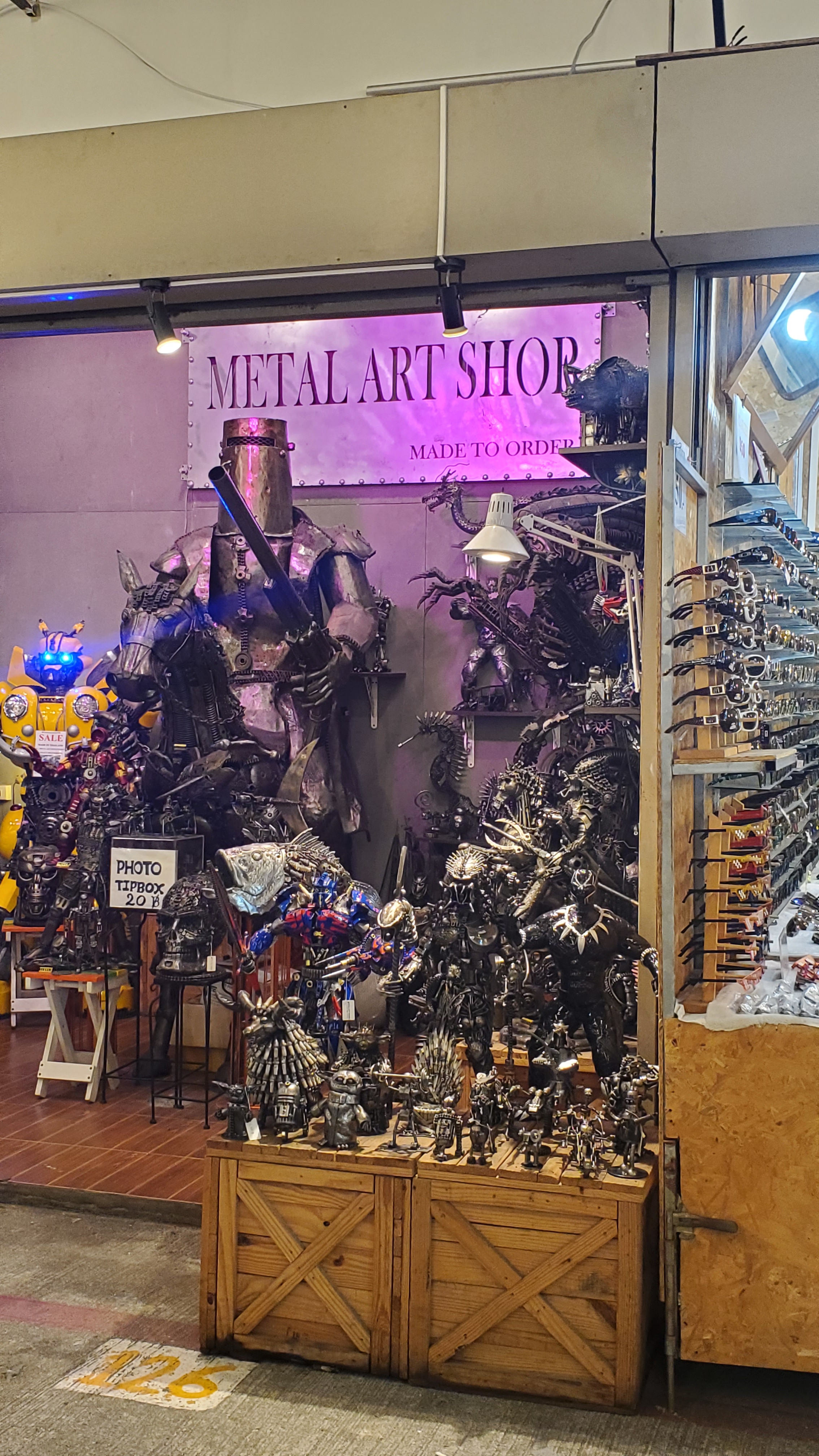 Exploring the Metal Art Shop in Phuket