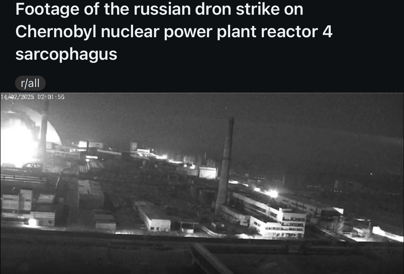 So Russia Just Launched a Drone Strike on Chernobyl... Cool, I Guess? What a Mess!