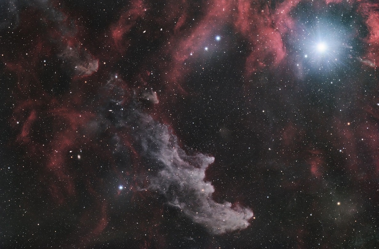 Exploring Rigel and the Enigmatic Witch Head Nebula