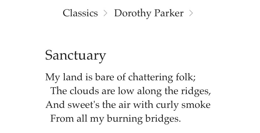 A Quote from Dorothy Parker: My 16th Favorite