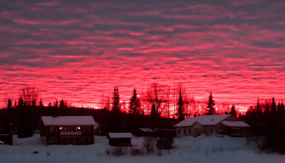 A breathtaking sunset moment.