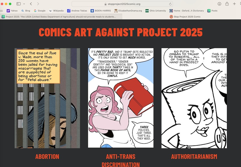 Artistic Voices Against Project 2025