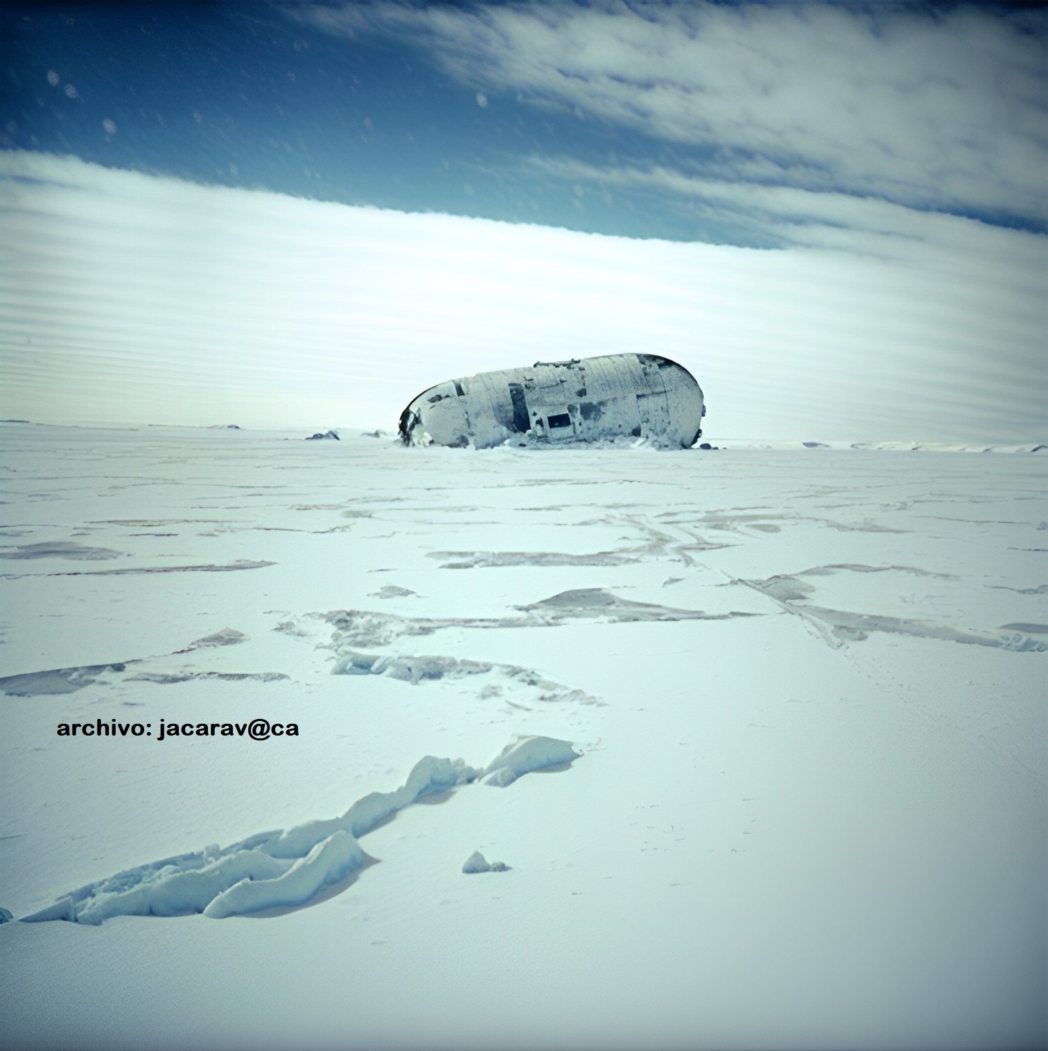 Alleged Image of the Prudhoe Bay UAP Encounter Captured by F-22 in February 2023