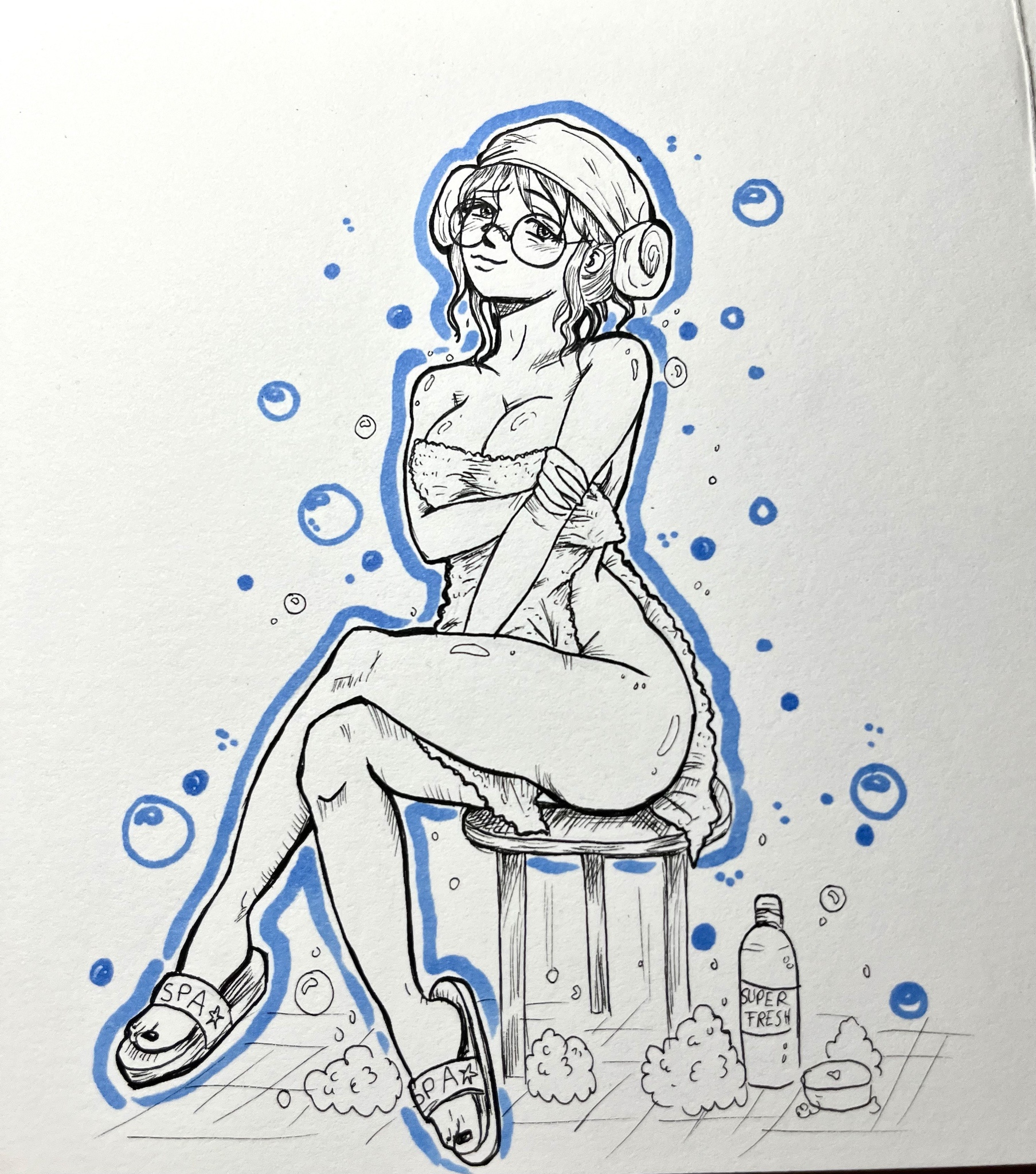 Bubbles galore and joy in the air!