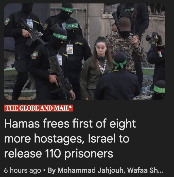 You can't label soldiers as 'hostages' and civilians as 'prisoners'; it should be the other way around.