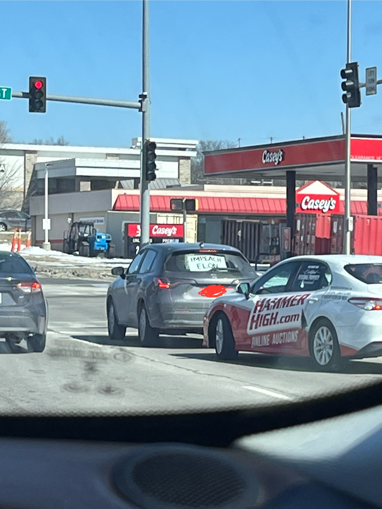 Spotted: A Unique Find Right Next to a Tesla Dealership in KC