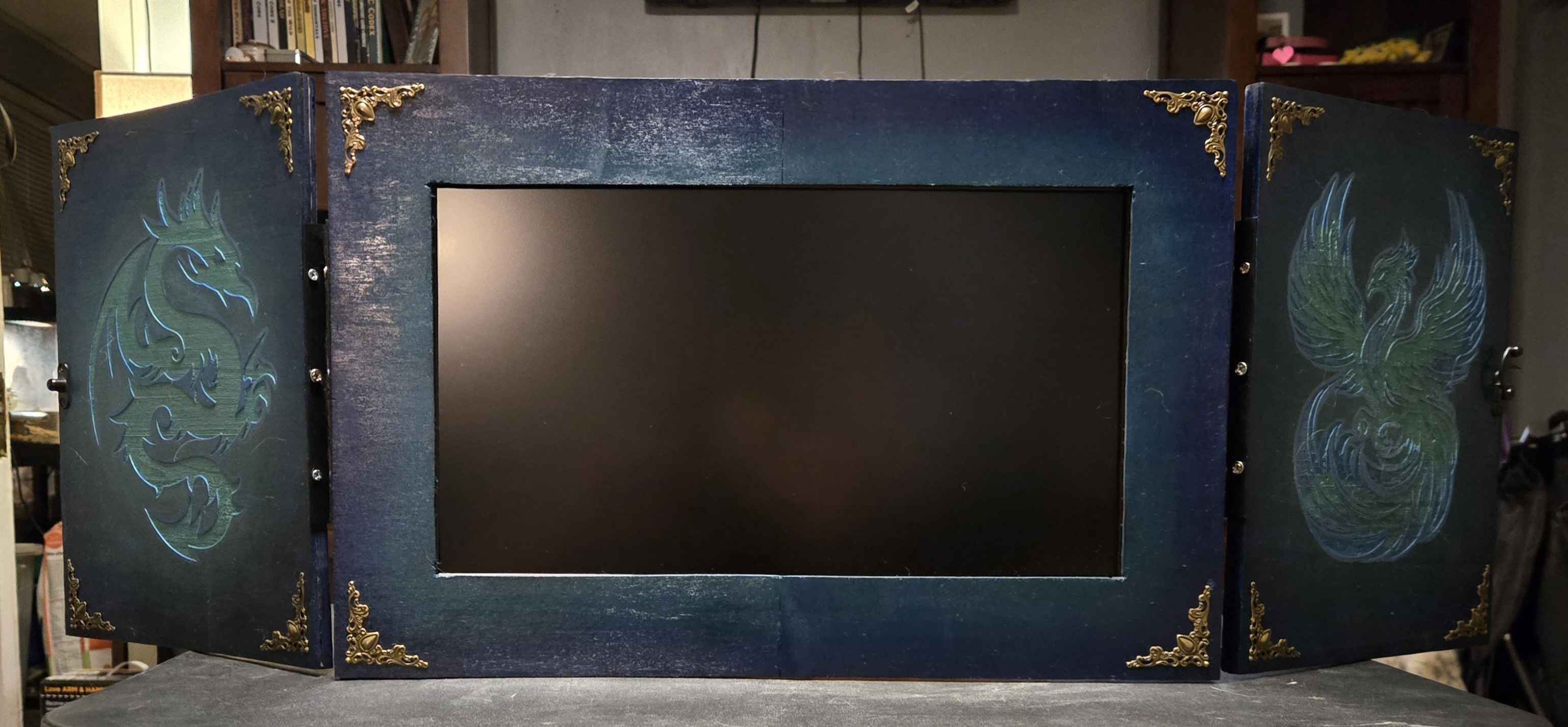 The Ultimate Gift for Your Friend: A DM Screen with a Built-in Monitor